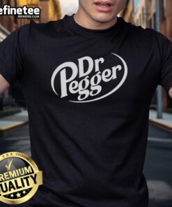 Nice Dr Pegger Dr Pepper T-Shirt featuring a vibrant graphic design and comfortable fit, perfect for fans of the soda.