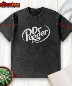 Nice Dr. Pegger Dr. Pepper washed t-shirt featuring vibrant graphics and a comfortable fit, perfect for fans of the drink.
