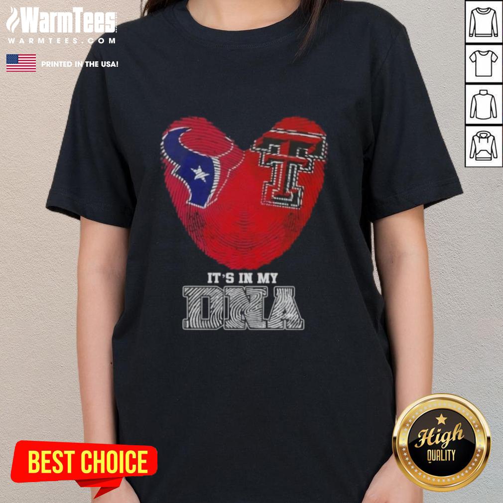 nice-fingerprints-houston-texans-x-texas-tech-red-raiders-its-in-my-dna-ladies-tee Nice Fingerprints Houston Texans X Texas Tech Red Raiders Its In My DNA ladies tee, showcasing team spirit and style.
