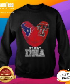 Nice Fingerprints Houston Texans X Texas Tech Red Raiders sweatshirt showcasing unique design and team spirit.