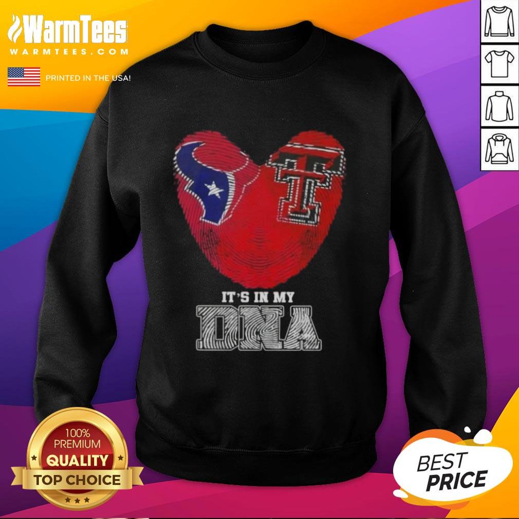 nice-fingerprints-houston-texans-x-texas-tech-red-raiders-its-in-my-dna-sweatshirt Nice Fingerprints Houston Texans X Texas Tech Red Raiders sweatshirt showcasing unique design and team spirit.