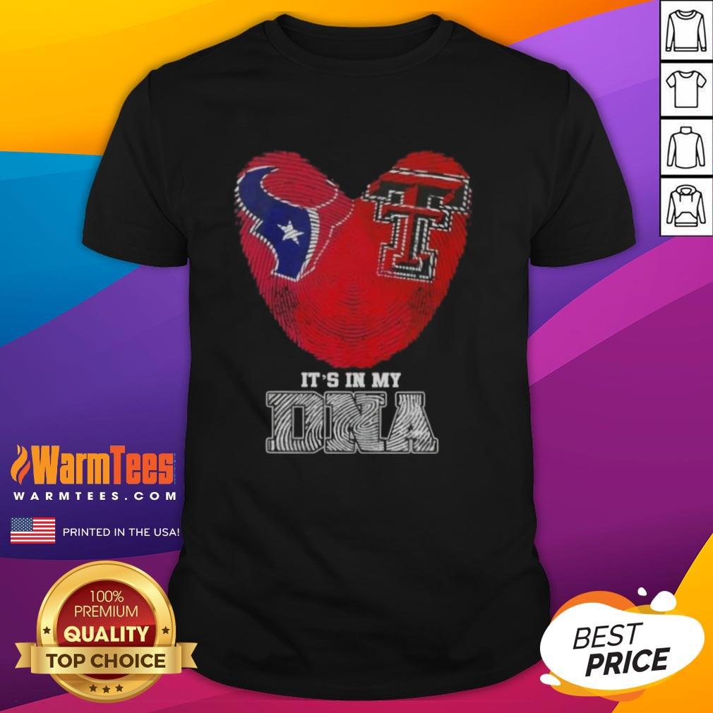 nice-fingerprints-houston-texans-x-texas-tech-red-raiders-its-in-my-dna-t-shirt-1 Nice Fingerprints Houston Texans X Texas Tech Red Raiders 'Its In My DNA' T-Shirt showcasing team spirit and unique design.
