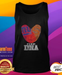 Nice Fingerprints New York Giants x Syracuse Orange tank top showcasing a unique DNA design for sports fans.