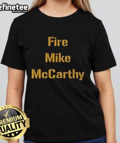 Ladies tee featuring Mike McCarthy and Pittsburgh Steelers football design, perfect for fans of stylish NFL apparel.
