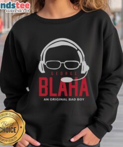 Alt Text: Nice George Blaha An Original Bad Boy Sweatshirt featuring bold graphics and a cozy fit, perfect for casual wear.