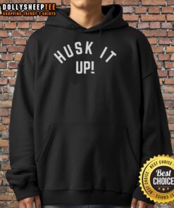 Nice Husk It Up Nebraska Cornhuskers hoodie featuring bold team colors and logo, perfect for fans and gameday wear.