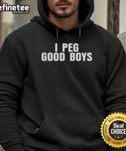 Nice I Peg Good Boys Hoodie in stylish design, perfect for casual wear and expressing a fun personality.