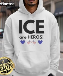 Nice Ice Are Heroes hoodie in vibrant colors, showcasing a stylish design perfect for casual wear.