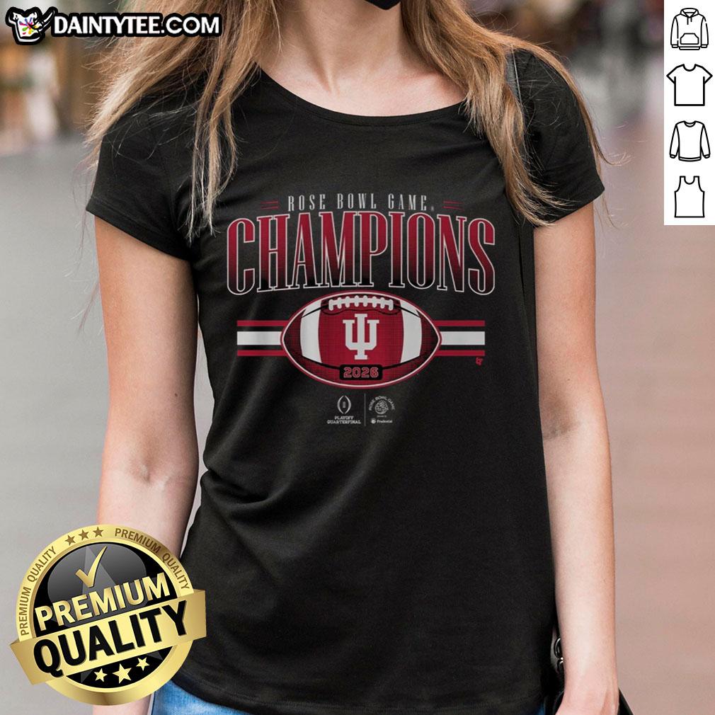 nice-indiana-football-cfp-rose-bowl-champions-ladies-tee Nice Indiana Football CFP Rose Bowl Champions Ladies Tee showcasing team pride and vibrant design for fans.