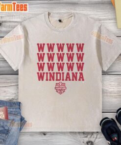 Nice Indiana Football 2025 National Champions washed t-shirt showcasing team pride and style in vibrant colors.
