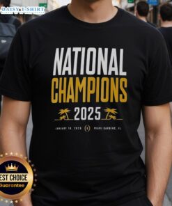 Nice Indiana Hoosiers CFP National Champions T-shirt with palm tree design, celebrating the January 19, 2025 victory.