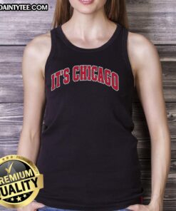Stylish Nice-Its Chicago Bulls tank top featuring a bold logo, perfect for basketball fans and summer outfits.