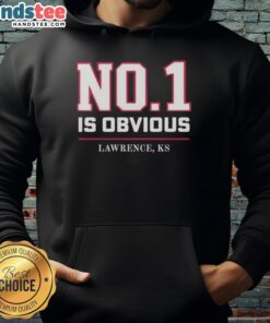 Nice Kansas No. 1 is Obvious hoodie in Lawrence, KS, showcasing local pride and vibrant design for fans and residents.