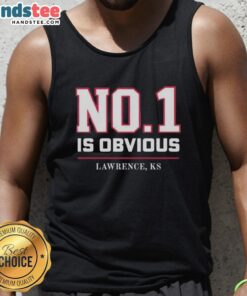 Stylish 'Nice Kansas No. 1' tank top in Lawrence, KS, perfect for showing local pride and summer fashion.