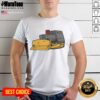 Nice Killdozer modified bulldozer T-shirt featuring a bold graphic design, perfect for bulldozer enthusiasts and collectors.