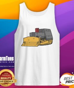 Alt Text: Nice Killdozer modified bulldozer tank top showcasing a unique design of the iconic armored machine.