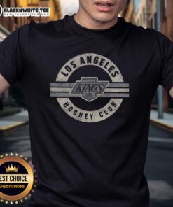 Alt Text: Vintage Los Angeles Kings Surround T-Shirt featuring classic design and team colors, perfect for hockey fans.