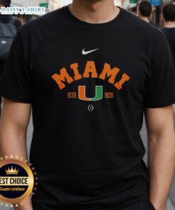 Miami Hurricanes NCAA National Champions 2026 T-Shirt featuring vibrant team colors and logo for fans and supporters.