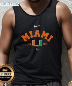 Nice Miami Hurricanes NCAA National Champions 2026 tank top featuring vibrant team colors and logo design.