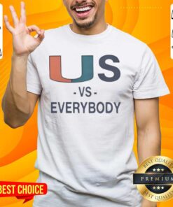 Nice Miami Hurricanes Vs Everybody T-Shirt featuring bold graphics and vibrant colors for fans of Miami Hurricanes football.