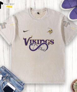 Nice Minnesota Vikings NFL Elvis Presley Loves You fan washed t-shirt, featuring a vintage design for football enthusiasts.