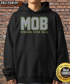 Nice Mob Mission Over Bull Seattle Seahawks Hoodie featuring vibrant team colors and bold graphics for fans.