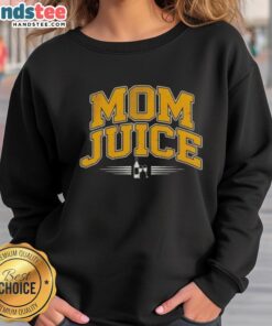 Cozy Nice Mom Juice Wine sweatshirt in soft fabric, perfect for wine lovers and casual outings.