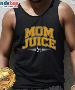 Trendy Nice Mom Juice wine tank top featuring playful graphics, perfect for casual outings and wine lovers.