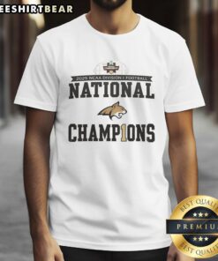 Nice Montana State 2025 NCAA Division Football Champions T-Shirt featuring bold graphics and team colors.