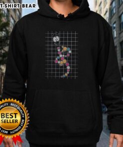 Stylish Nice Mr. DNA Hoodie featuring a colorful DNA graphic, perfect for science enthusiasts and casual wear.