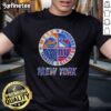 Nice New York City sports t-shirt featuring Mets, Rangers, Giants, and Yankees logos combined in a stylish design.