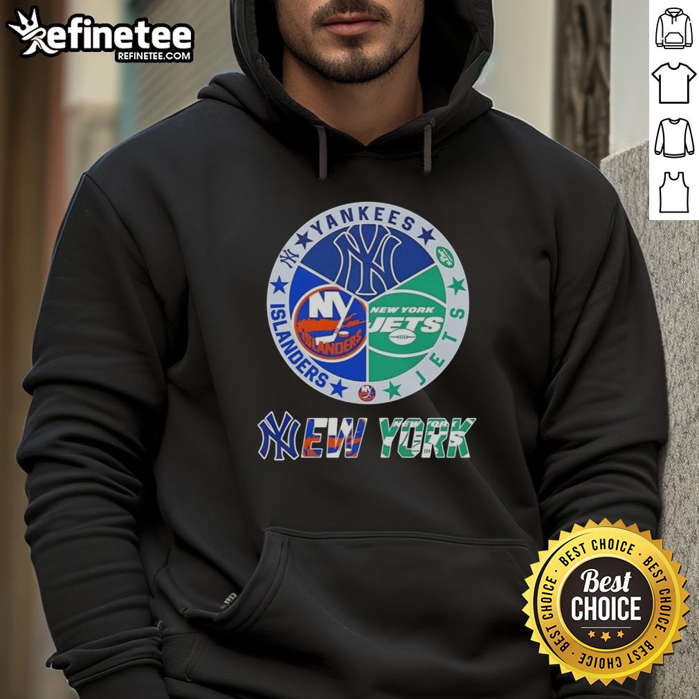 nice-new-york-city-sports-yankees-jets-islanders-logos-combine-hoodie Yankees, Jets, Islanders logos combine on a stylish hoodie showcasing New York City sports spirit.