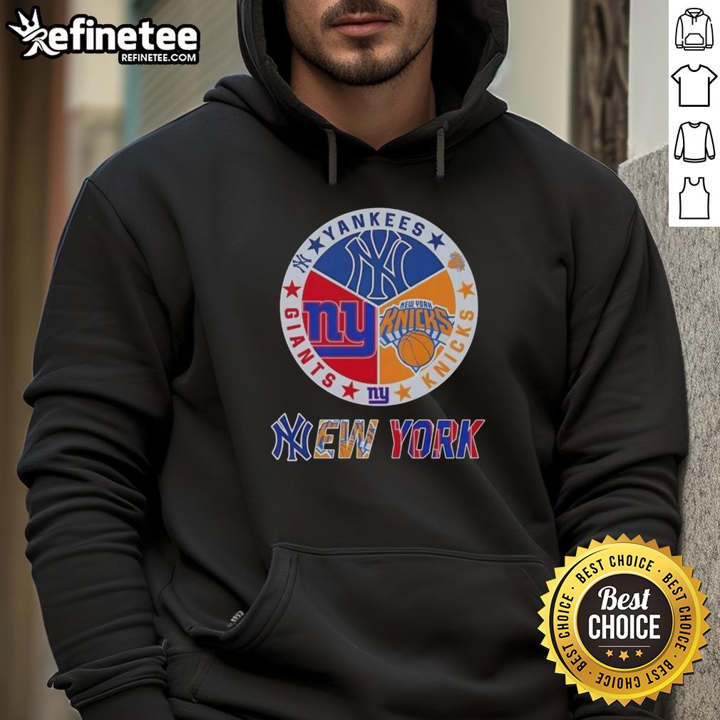 nice-new-york-city-sports-yankees-knicks-giants-logos-combine-hoodie Nice New York City sports hoodie featuring Yankees, Knicks, and Giants logos for fans of NYC teams.