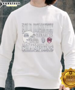 Nice Old Dominion Monarchs 2025 Bowl Champs sweatshirt featuring team colors and logo, perfect for fans.