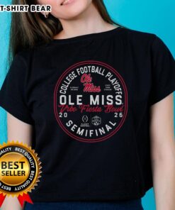 Nice Ole Miss 2026 Fiesta Bowl Bound Ladies Tee in vibrant colors, perfect for showing team spirit and style.