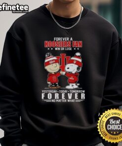 Snoopy in a hoodie featuring Atlanta Falcons design, smiling at fans while wearing a Nice Peanuts sweatshirt.