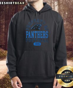 Carolina Panthers hoodie, a stylish tribute to the team's football legacy since 1995, perfect for fans.
