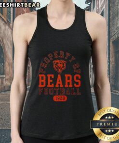 Stylish Chicago Bears tank top celebrating the team's legacy since 1920, perfect for fans and summer wear.