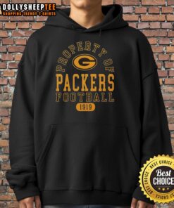 Green Bay Packers hoodie celebrating the team's history since 1919, perfect for fans and sports enthusiasts.