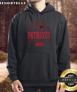 New England Patriots football hoodie since 1960 showcasing team logo, perfect for fans and casual wear.
