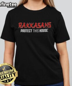 Nice Rakkasans Protect This House Ladies Tee featuring a stylish design for proud military families and veterans.
