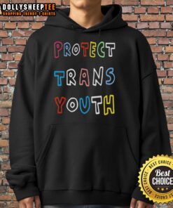 Alt Text: Nice Renee Top Protect Trans Youth Hoodie in vibrant colors, promoting support for transgender youth rights.
