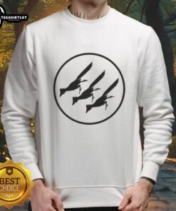 Alt Text: Nice Roadrunner Iron Front Logo Sweatshirt featuring a stylish design, perfect for casual wear and fans of unique apparel.