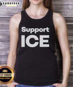 Scott Presler wearing a stylish support ice tank top, showcasing a trendy summer look perfect for activism and events.