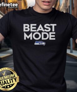 Nice Seahawks Beast Mode NFC T-Shirt featuring bold graphics and vibrant colors for fans of Seattle Seahawks gear.