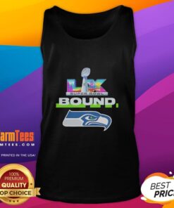 Nice Seattle Seahawks NFC Champions Super Bowl LX Bound big logo tank top for fans, showcasing team spirit and style.