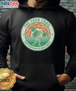 Nice Skeleton Taco Trail Peak Performance hoodie featuring vibrant graphics and agave spirits theme for stylish comfort.