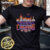 Alt Text: Virginia Taxslayer Gator Bowl Champions 2025 T-Shirt featuring a vibrant skyline design and team colors.