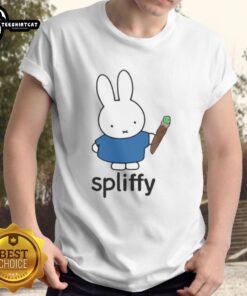 Nice Spliffy Bunny T-Shirt featuring a playful bunny design, perfect for casual wear and animal lovers.