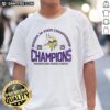 Tarboro High School Vikings 2025 NCHSAA 2A State Championship T-Shirt featuring team colors and logo.